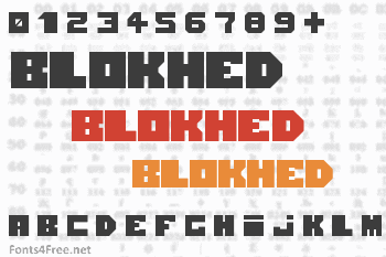 Blokhed Font