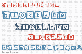 Bloktype Font