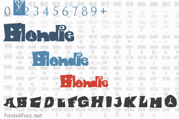 Blondie Font