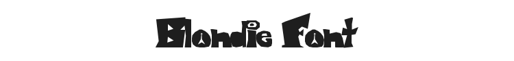 Blondie Font