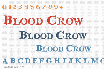Blood Crow Font
