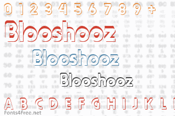 Blooshooz Font