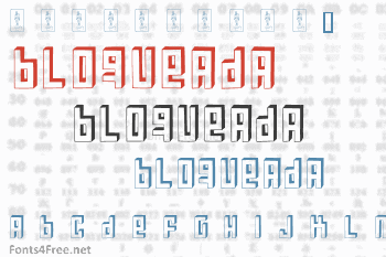 Bloqueada Font