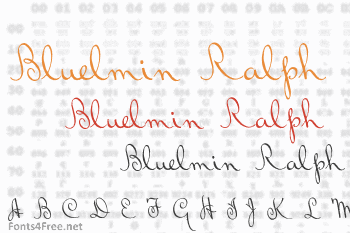 Bluelmin Ralph Font