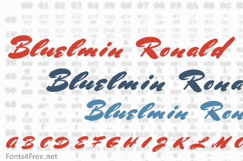 Bluelmin Ronald Font
