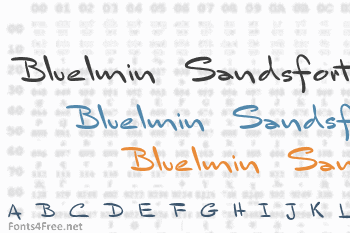 Bluelmin Sandsfort Font