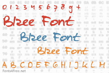 Blzee Font