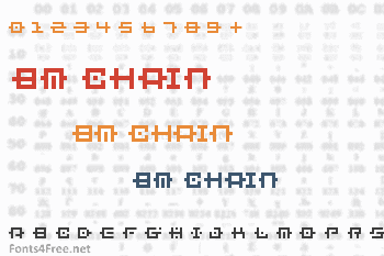 BM Chain Font