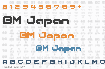 BM Japan Font