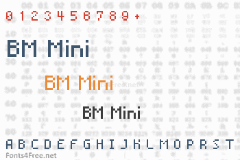 BM Mini Font
