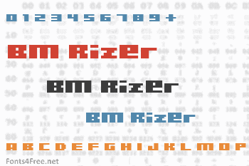 BM Rizer Font