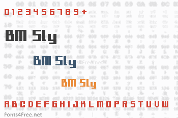 BM Sly Font