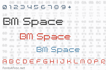 BM Space Font