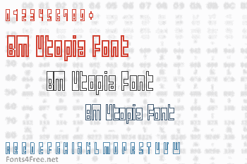 BM Utopia Font