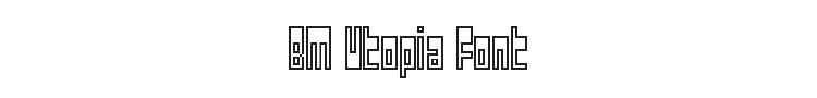 BM Utopia Font Preview