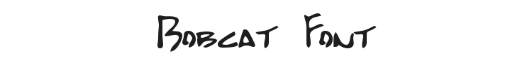 Bobcat Font Preview
