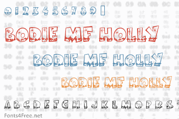 Bodie MF Holly Font