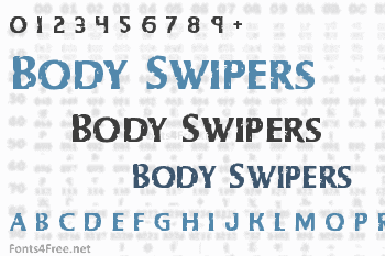 Body Swipers Font