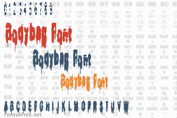 Bodybag Font