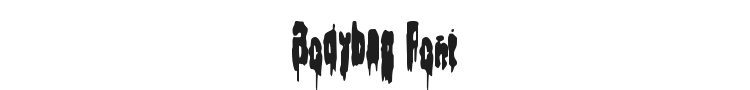 Bodybag Font