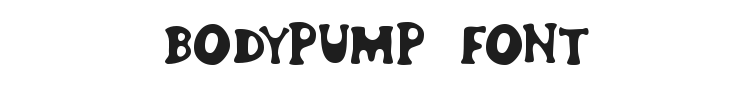 Bodypump Font