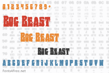Bog Beast Font