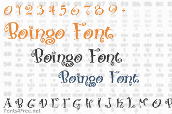 Boingo Font