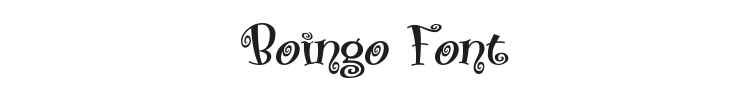 Boingo Font Preview