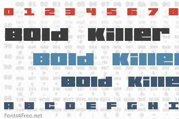 Bold Killer Font