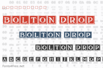 Bolton Drop Caps Font