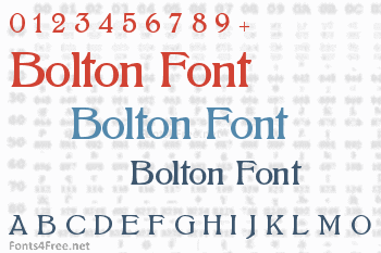 Bolton Font