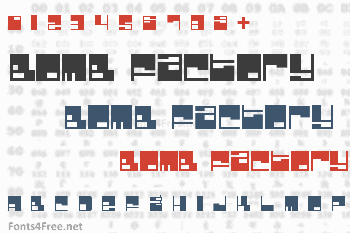 Bomb Factory Font