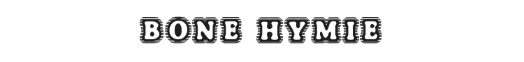 Bone Hymie Font Preview