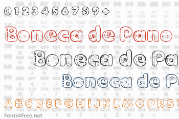 Boneca de Pano Font