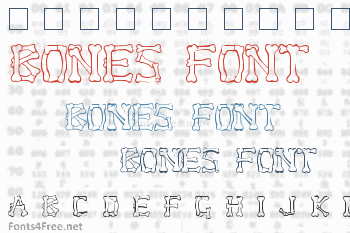 Bones Font