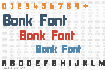 Bonk Font