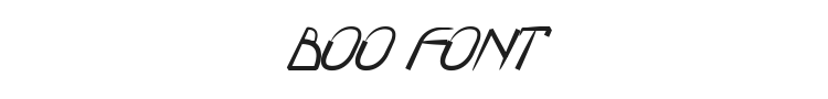 Boo Font