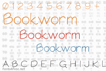 Bookworm Font