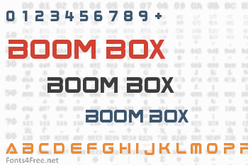 Boom Box Font