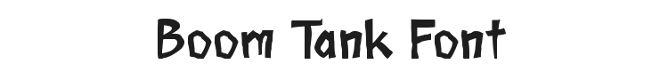 Boom Tank Font