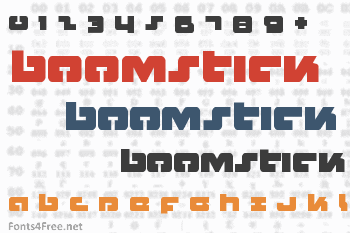 Boomstick Font