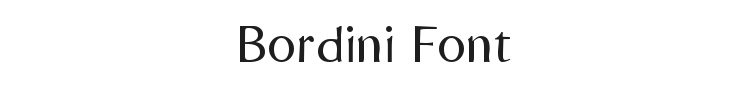 Bordini Font