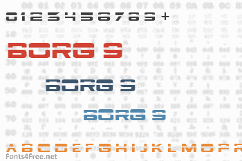 Borg 9 Font