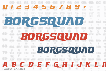 Borgsquad Font