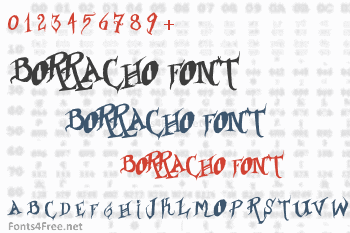 Borracho Font