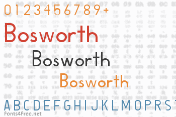 Bosworth Font