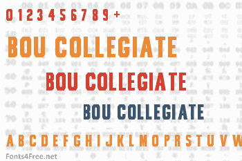 Bou Collegiate Font