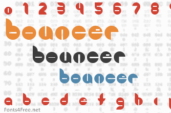 Bouncer Font