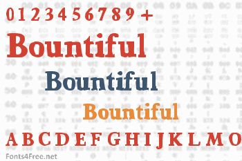 Bountiful Font