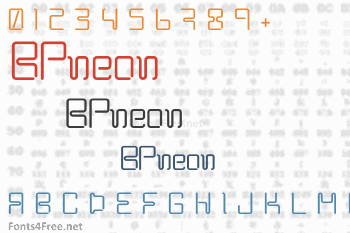 BPneon Font